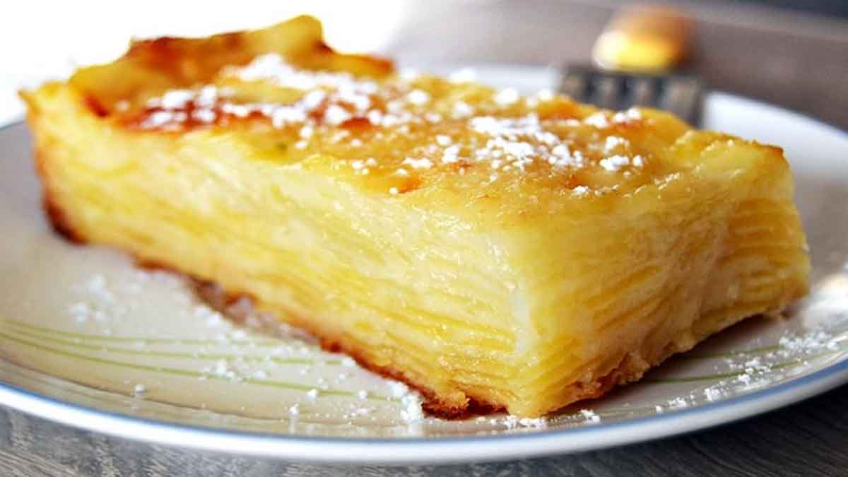 Gateau Invisible Aux Pommes Savoureux Et Invitant