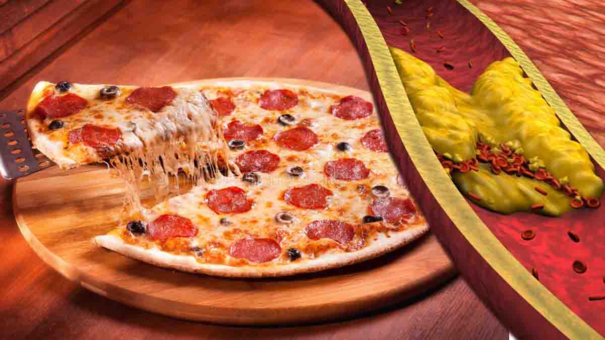 Prendre de la pizza chaude avant de dormir