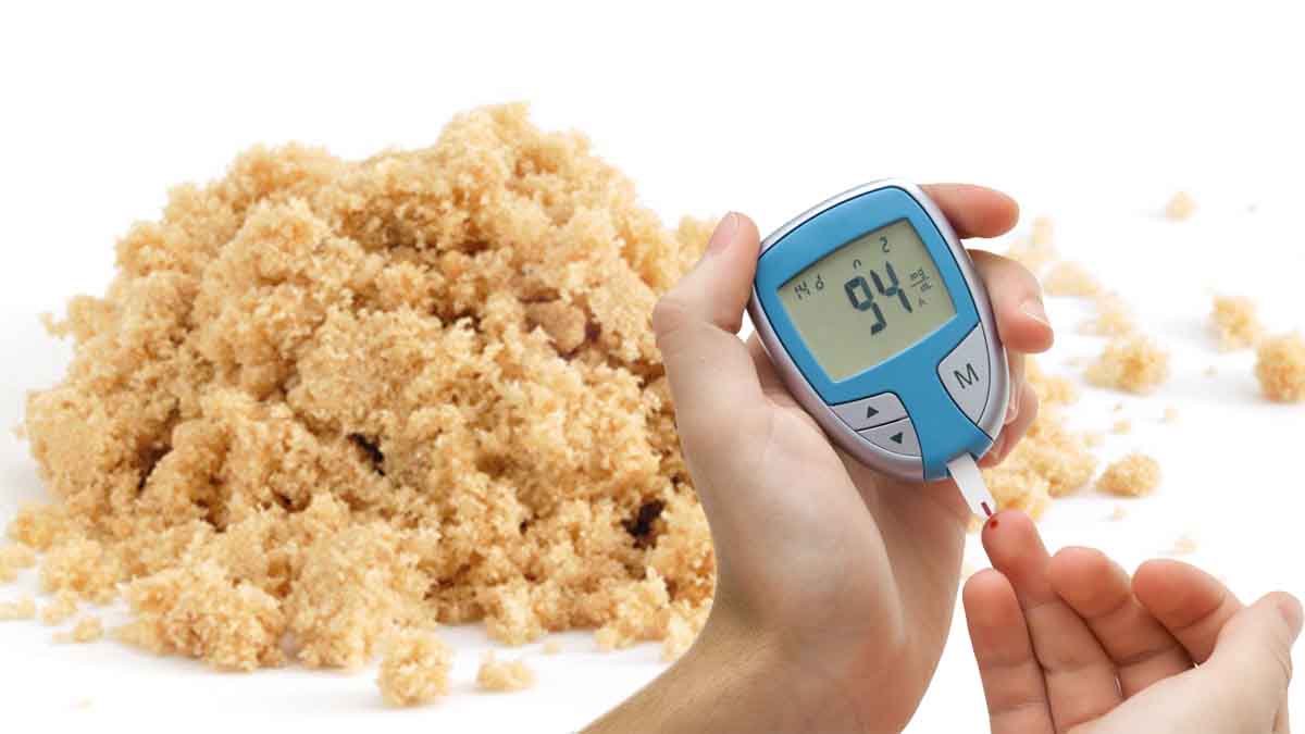 mangez de la cassonade avec une hyperglycémie