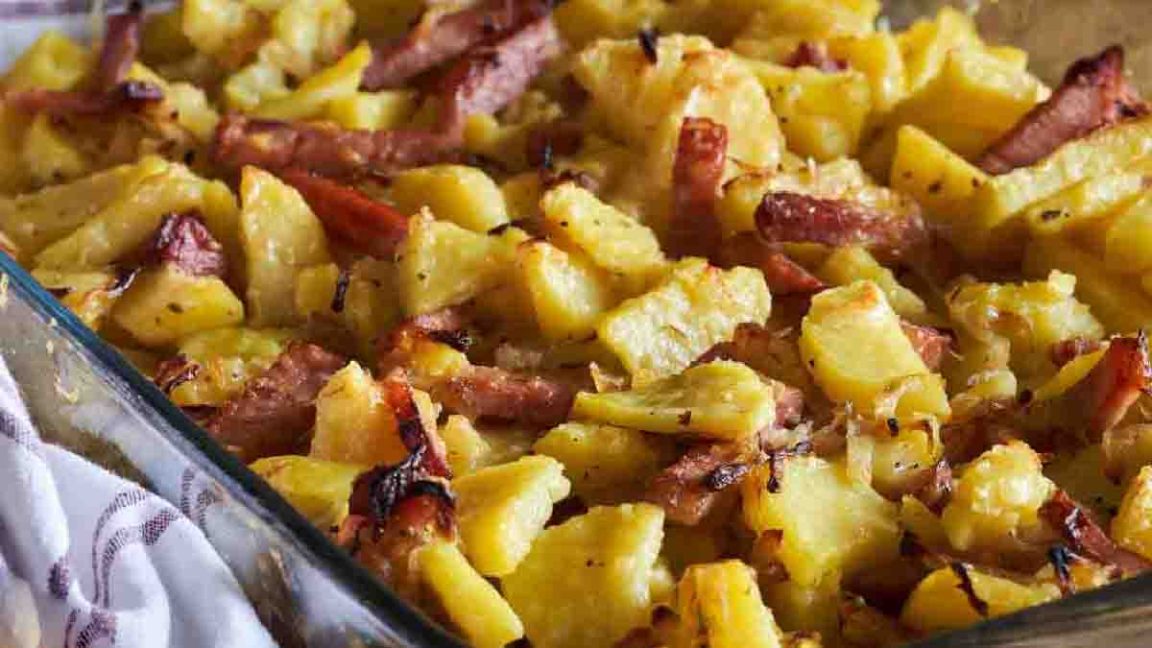 Quel Accompagnement Avec Pomme De Terre Au Four Pommes de terre aux lardons au four: un accompagnement savoureux et