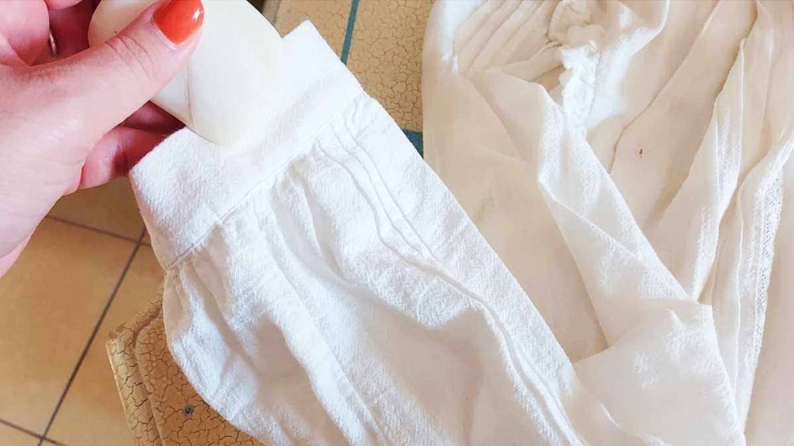 Taches jaunes sur les cols de chemise le remède des grandsmères