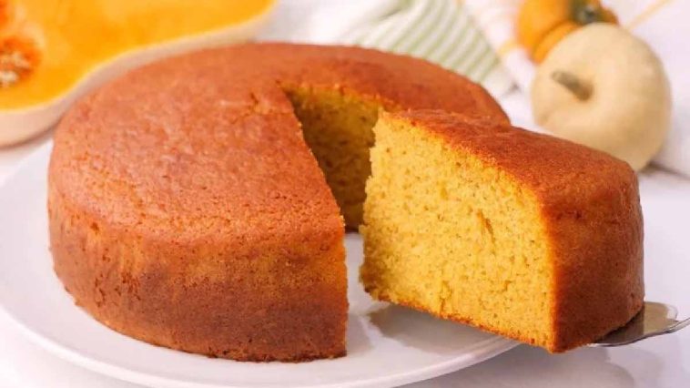 Gâteau de potiron au yaourt: très moelleux et délicieux