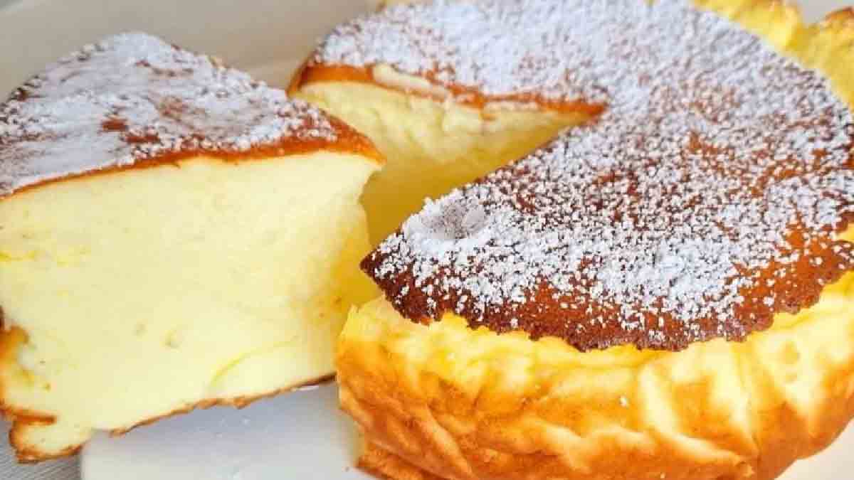 Elle cuisine un gâteau incroyablement crémeux sans farine ni sucre ni  beurre et avec seulement 5