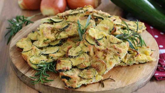 Scarpaccia de courgettes: une recette toscane succulente
