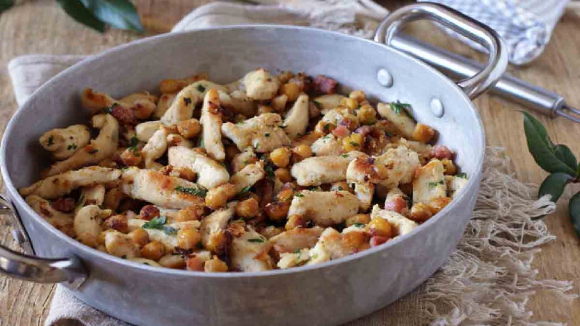 Blanc de poulet aux pois chiches: un plat savoureux et gourmand