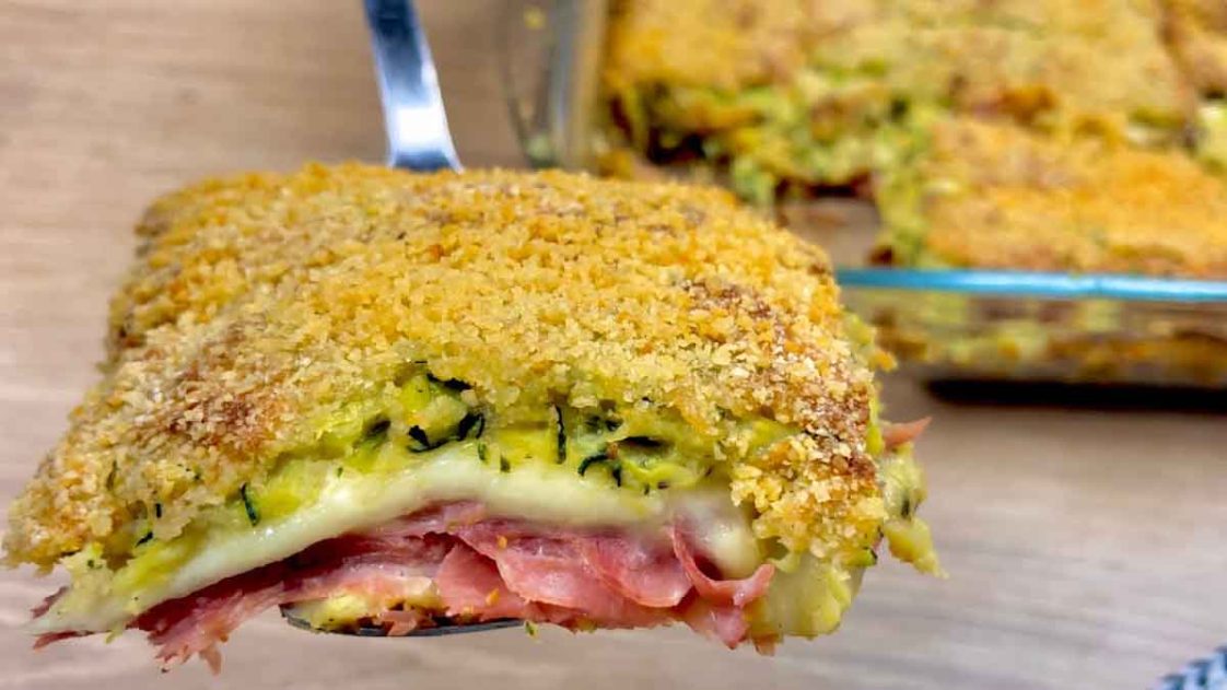 Flan de courgettes au jambon et à la mozzarella un plat succulent et