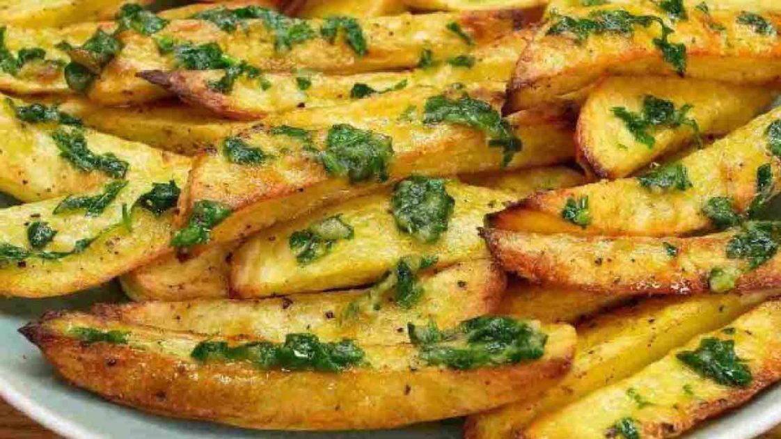 Pommes De Terre L ail Et Au Persil Un Accompagnement Super Savoureux Pommes De Terre L ail Et Au Persil Un Accompagnement Super Savoureux