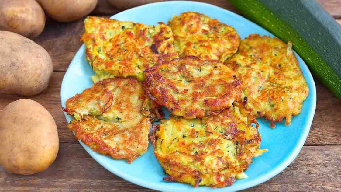 Rösti Pomme De Terre Courgette Au Four