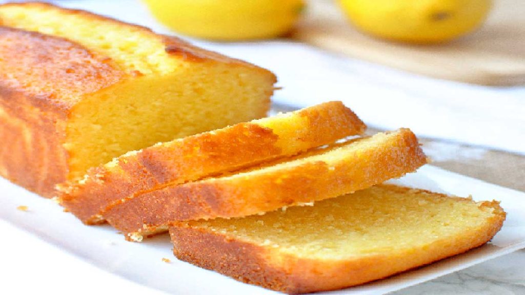 Cake au citron et à la crème liquide sa pâte fondante et sa saveur