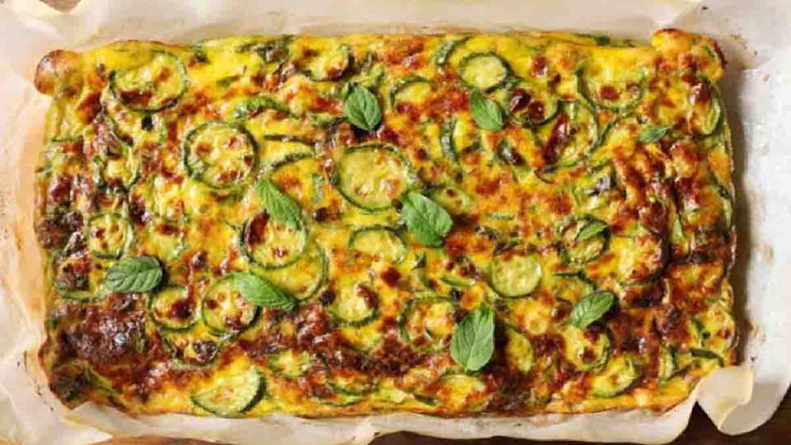 Flan de courgettes au jambon et à la ricotta un plat riche en goût et