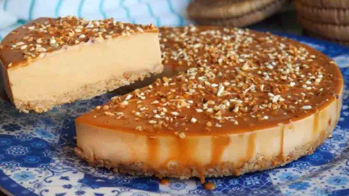 Cheesecake au dulce de leche: sans four, gourmand et super délicieux