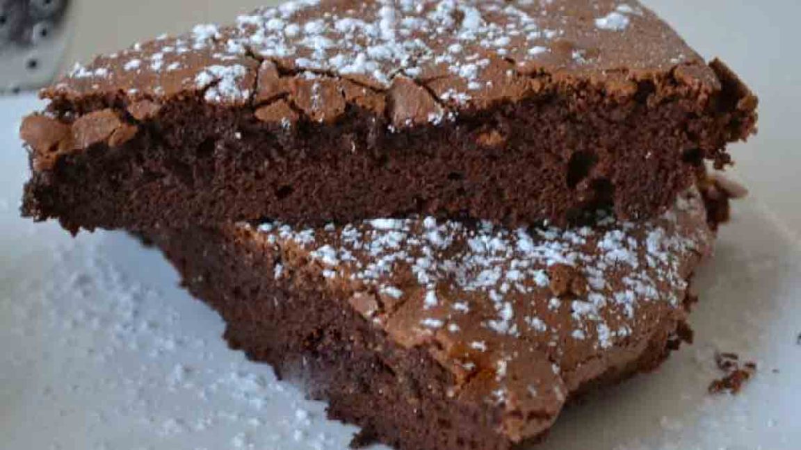 Fondant au chocolat: sans sucre ni farine, préparé avec des haricots ...