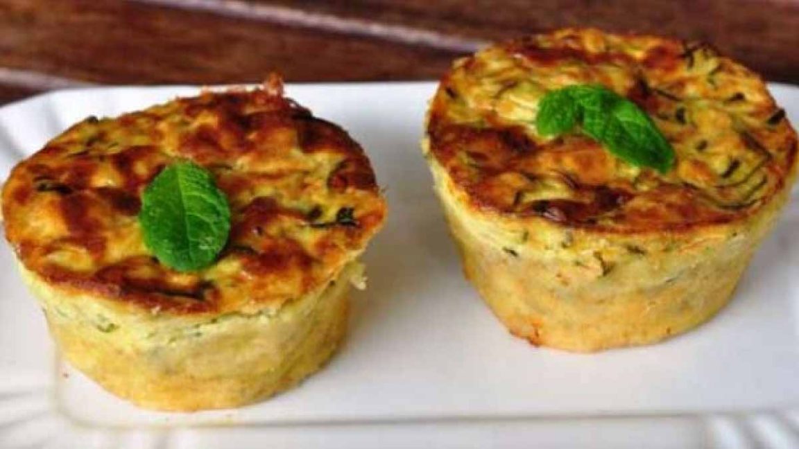 Flans aux courgettes et au basilic un plat ou un apéritif irrésistible
