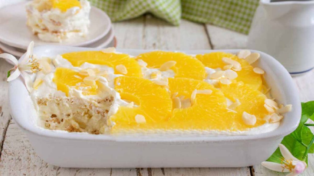 Tiramisu à l'ananas sans œufs: un dessert sans cuisson super savoureux Tiramisu à l'ananas sans œufs: un dessert sans cuisson super savoureux
