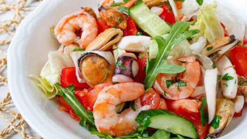 Salade de fruits de mer: un plat léger et savoureux
