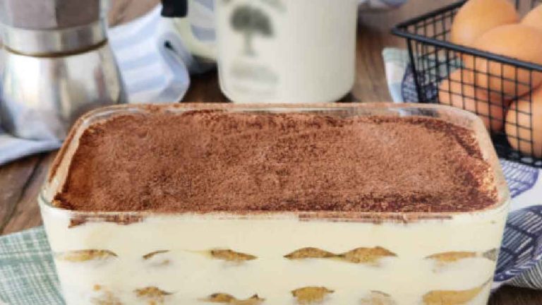 Tiramisu crémeux au marsala: une saveur et un parfum incroyables