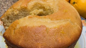 Gâteau à l'orange sans beurre: super bon et moelleux