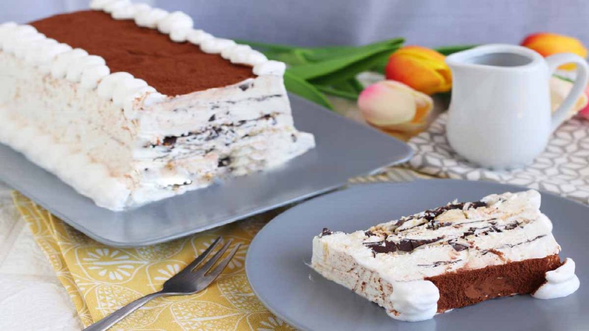 Gâteau de crème glacée au chocolat: sans sorbetière, très savoureux et ...