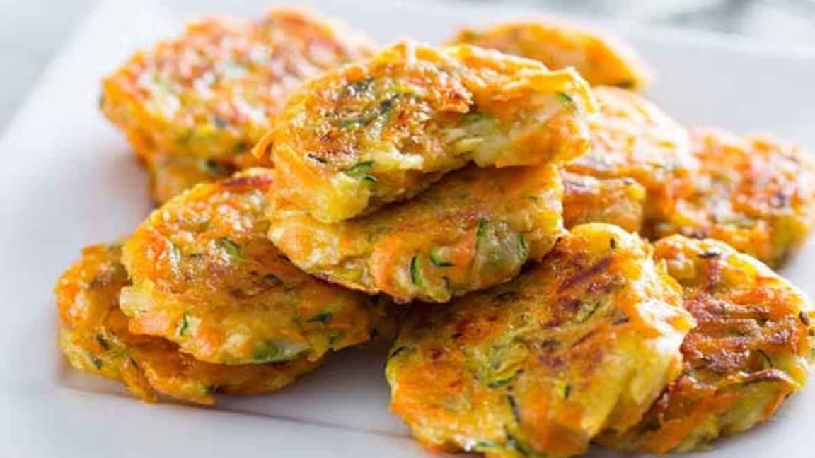 Galettes de légumes: cuites au four, légères et savoureuses