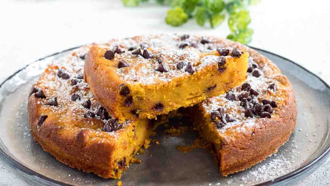 Gâteau au potiron et aux pépites de chocolat: une saveur incroyable qui