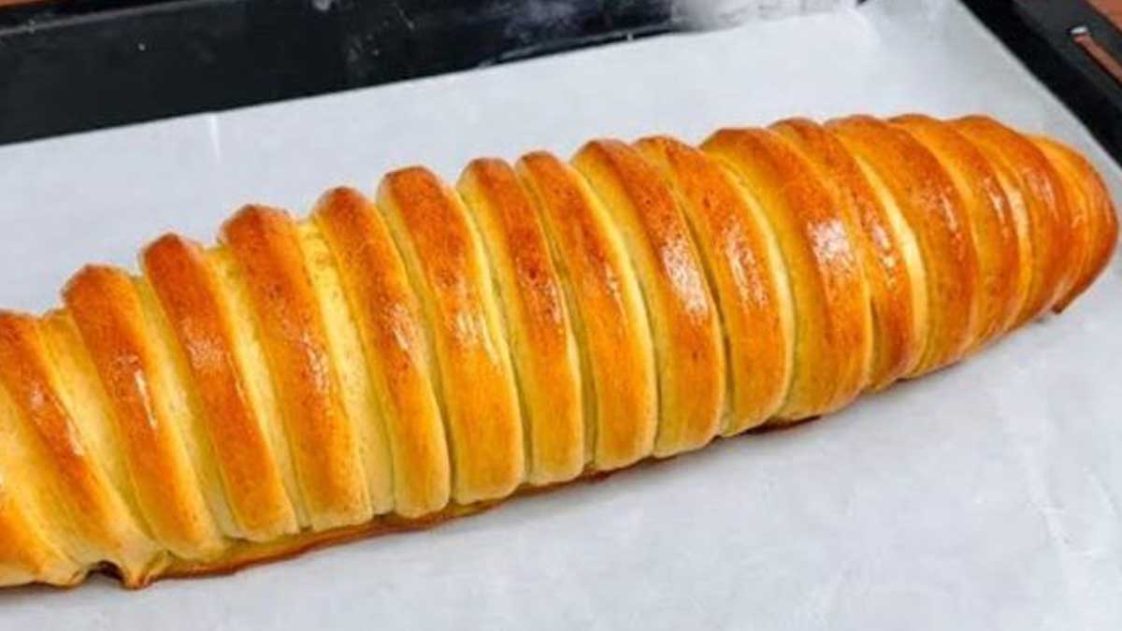 Pain maison doux et savoureux. Essayez cette recette toute simple!
