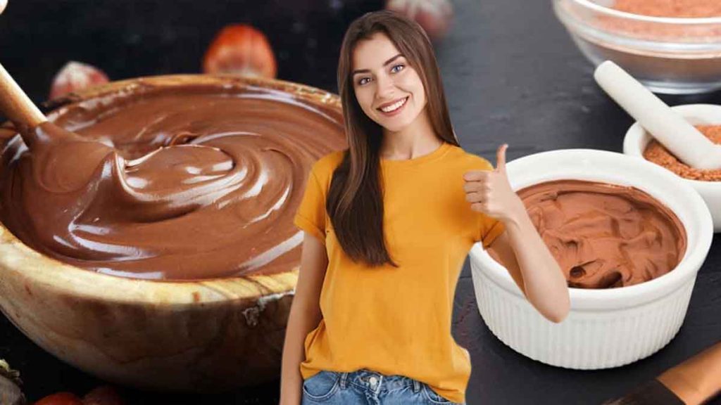 Nutella fait maison sans sucre et sans lait super bon