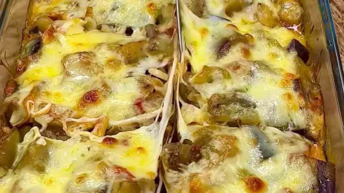 Flan d'aubergines: léger, succulent et facile à préparer