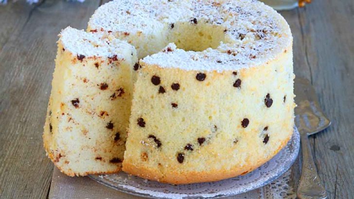 Gâteau mousseline aux pépites de chocolat: tellement bon et moelleux