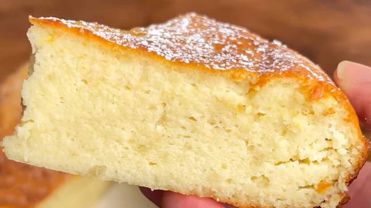 Gâteau sans farine à la ricotta et au Grand Marnier: tellement doux ...