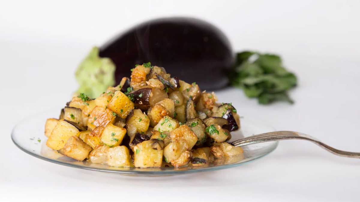 aubergines sautées croustillantes