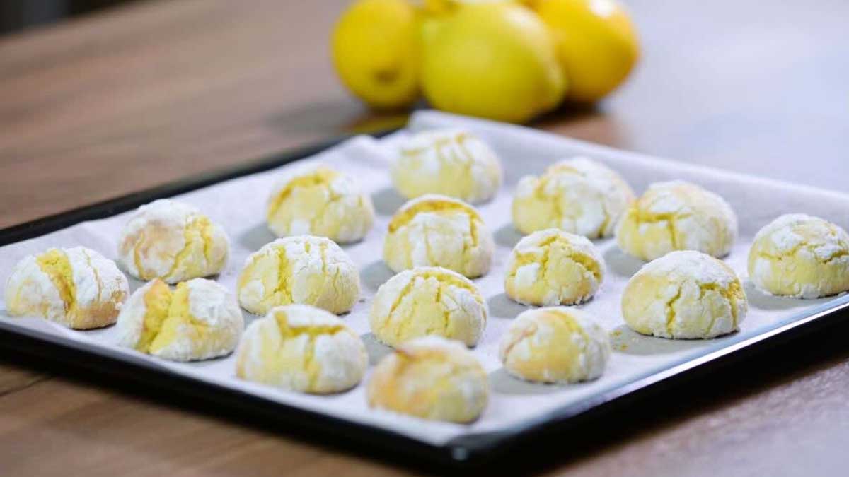 biscuits light au citron