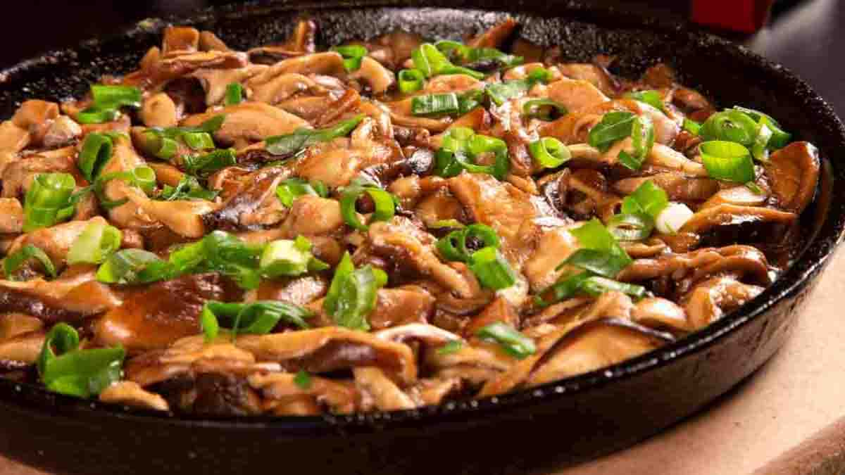 champignons à la japonaise
