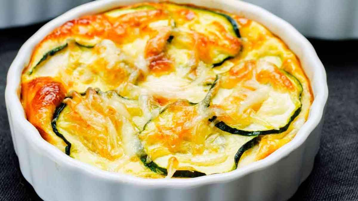 courgettes gratinées aux 3 fromages