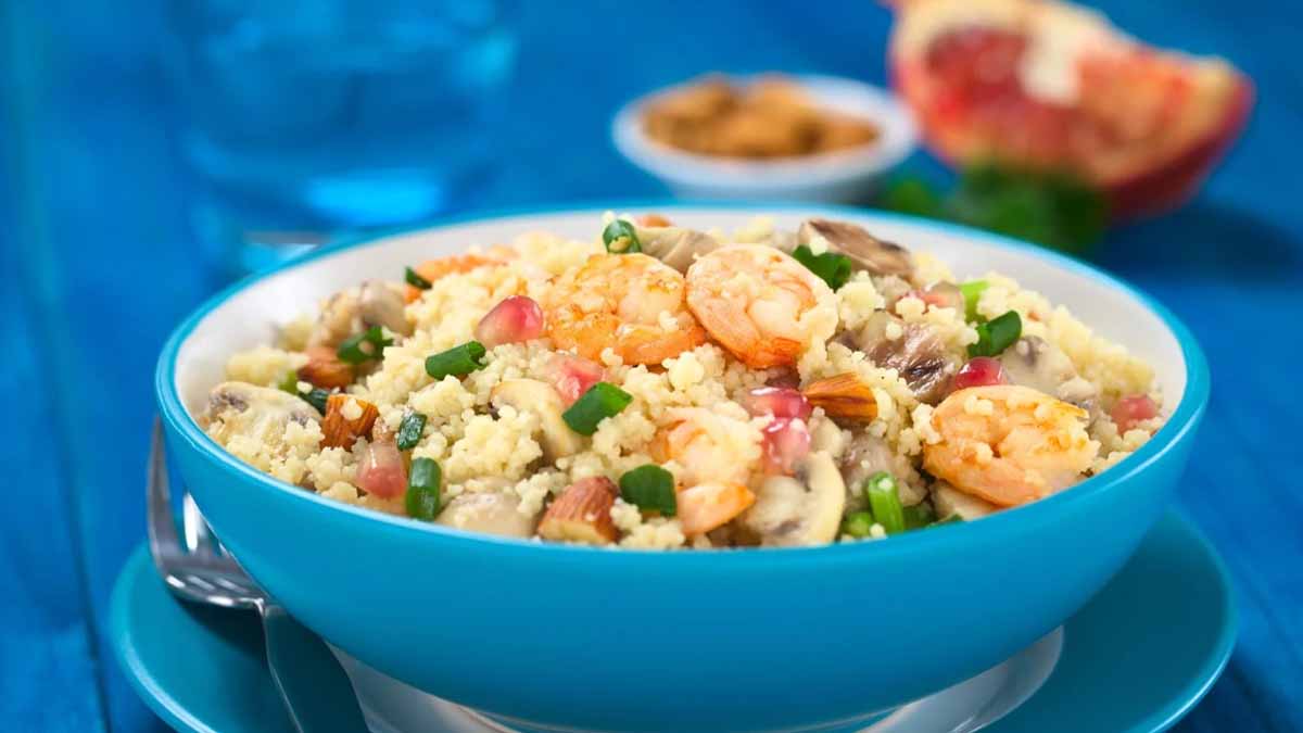 couscous aux crevettes