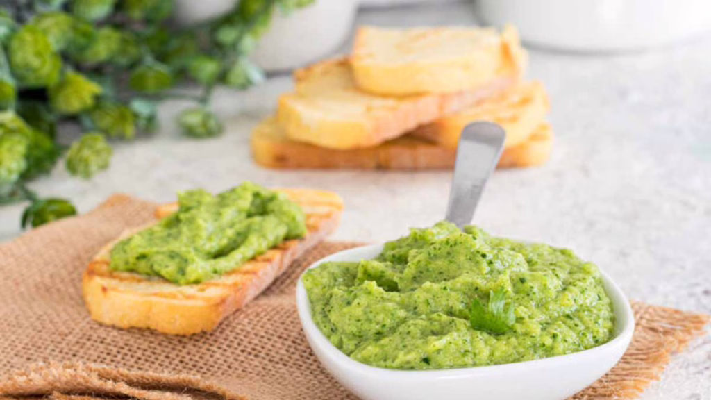 crème de courgettes pour croûtons