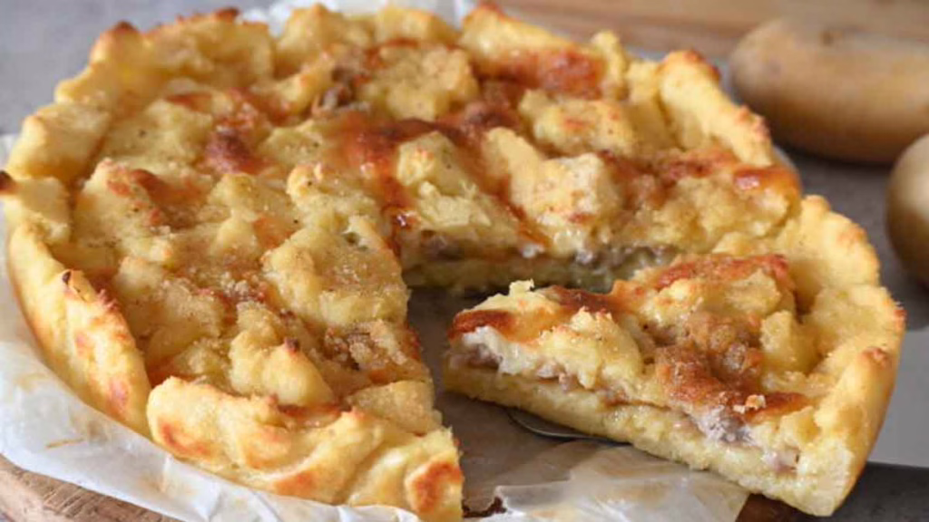 crumble de pommes de terre