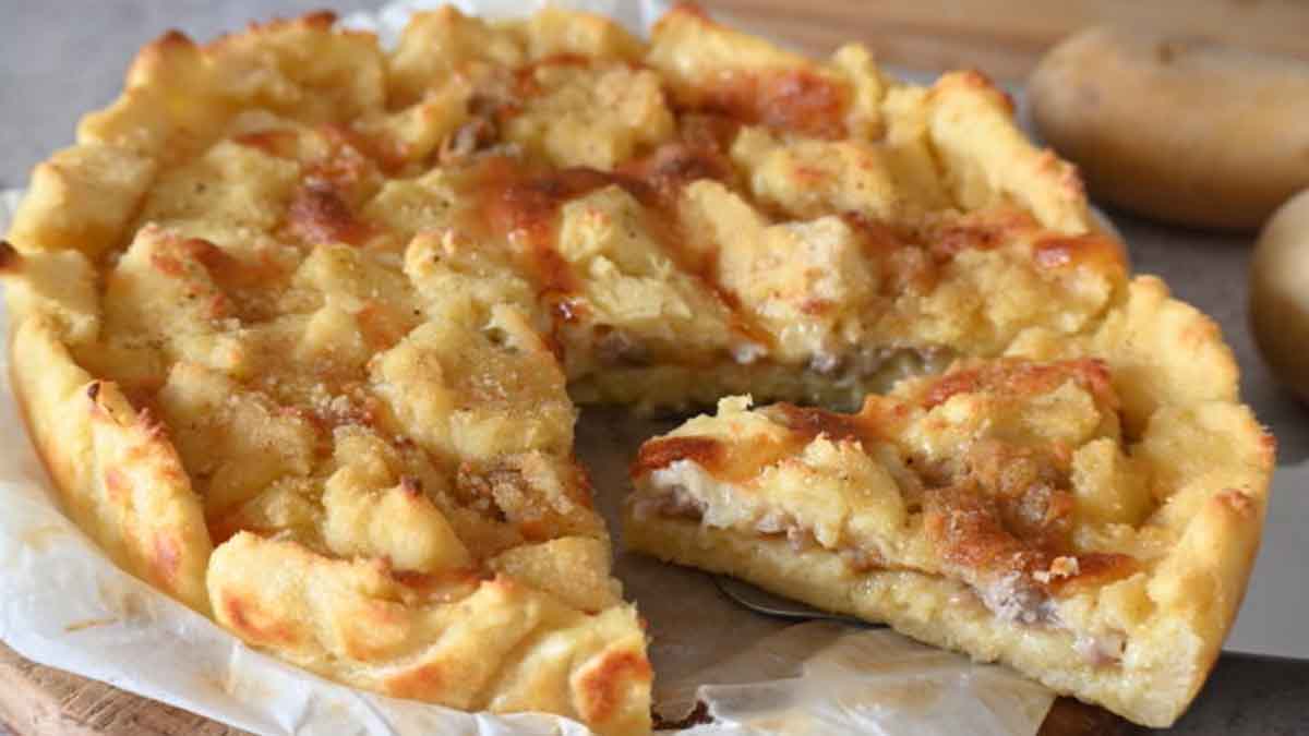 crumble de pommes de terre