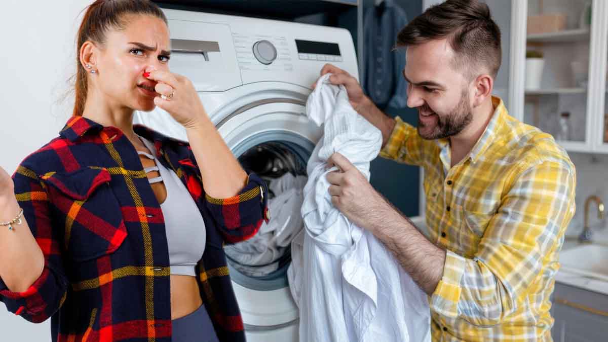 enlever la mauvaise odeur du lave-linge