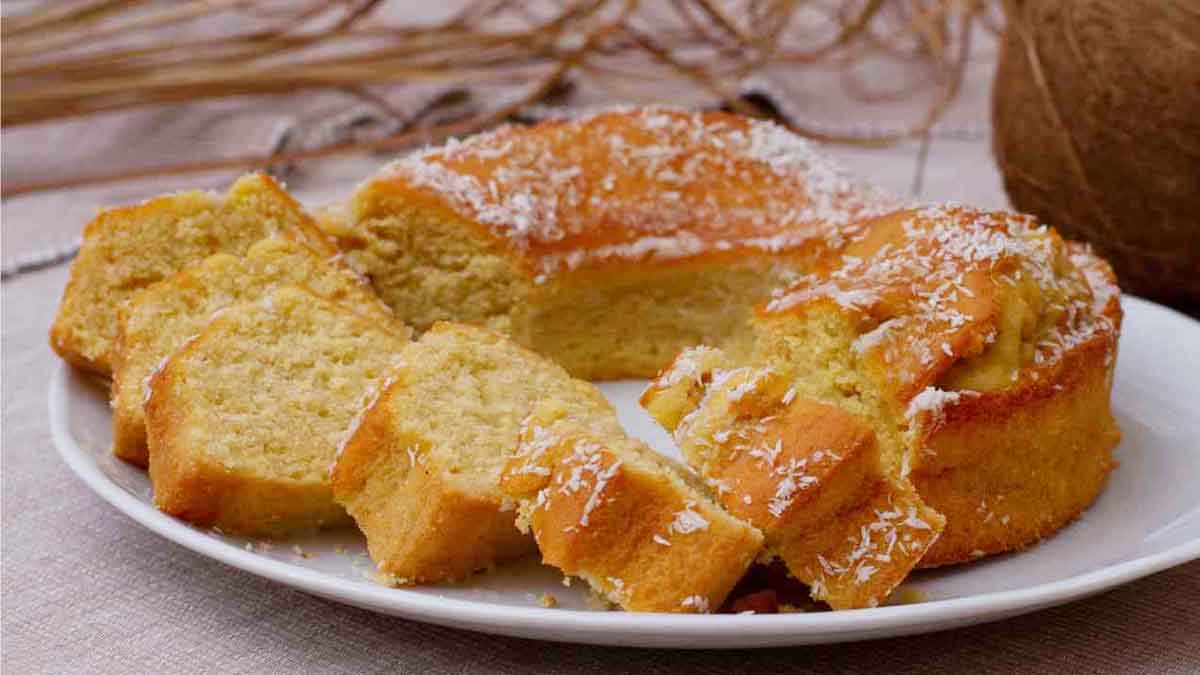 gâteau à la noix de coco et au citron