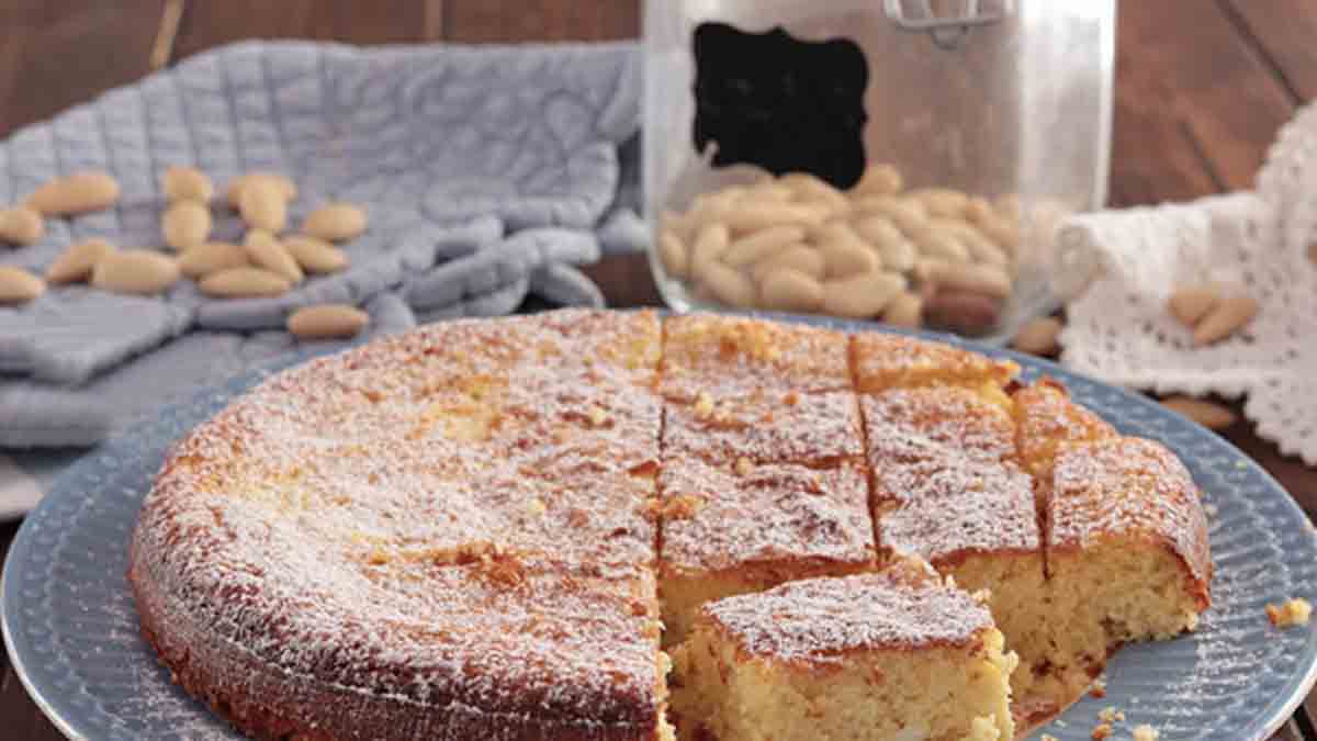 gâteau aux amandes et à la ricotta sans gluten