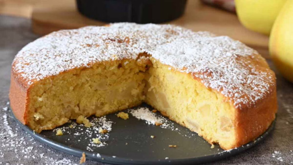 gâteau aux pommes et au yaourt au thermomix