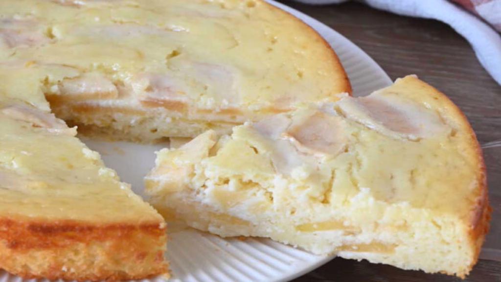 gâteau aux pommes fondant en bouche