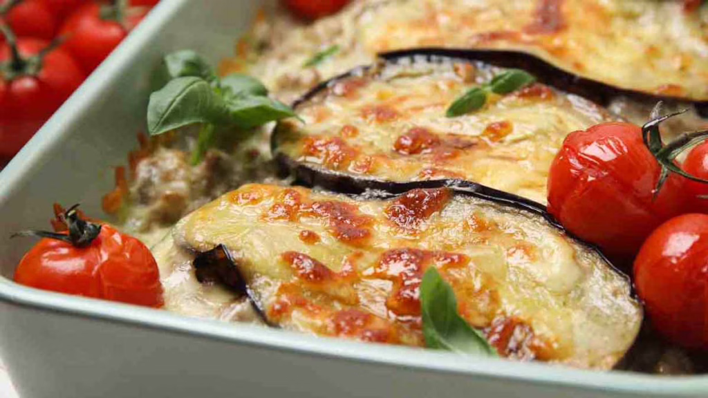 lasagnes aux aubergines et courgettes