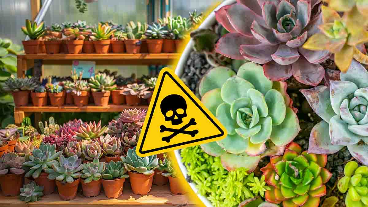 plantes succulentes vénéneuses