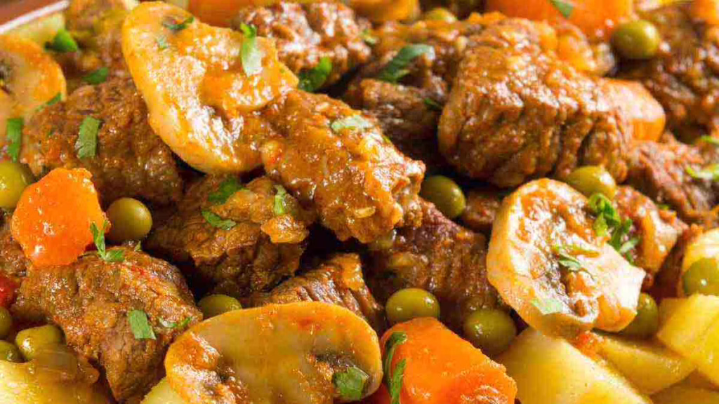 ragoût de veau crémeux