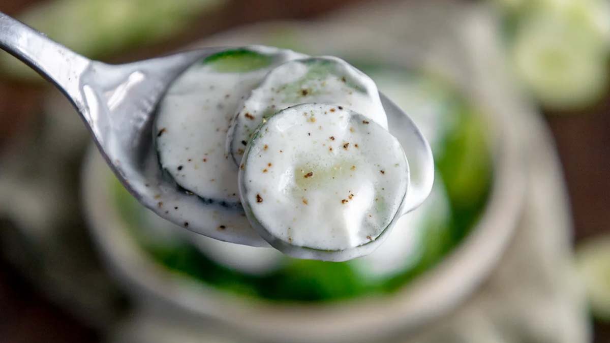 salade de concombre