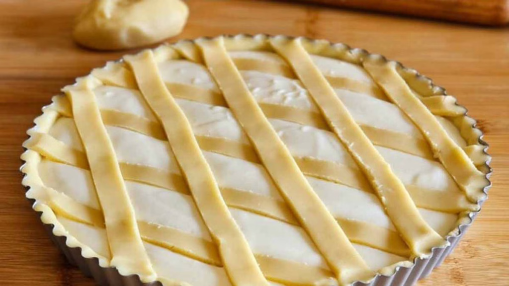 tarte fourrée à la ricotta