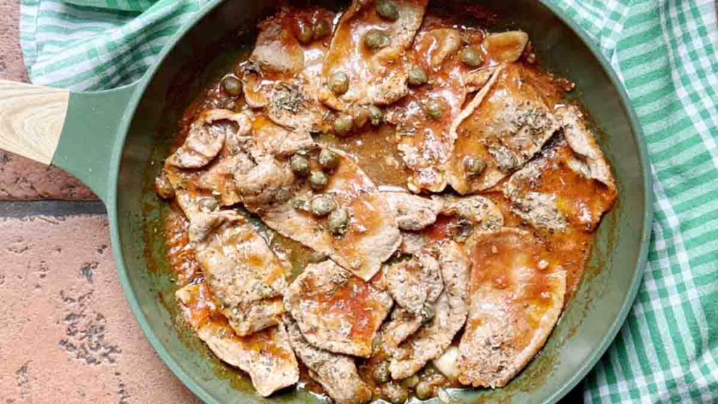tranches fines de veau à la pizzaiola
