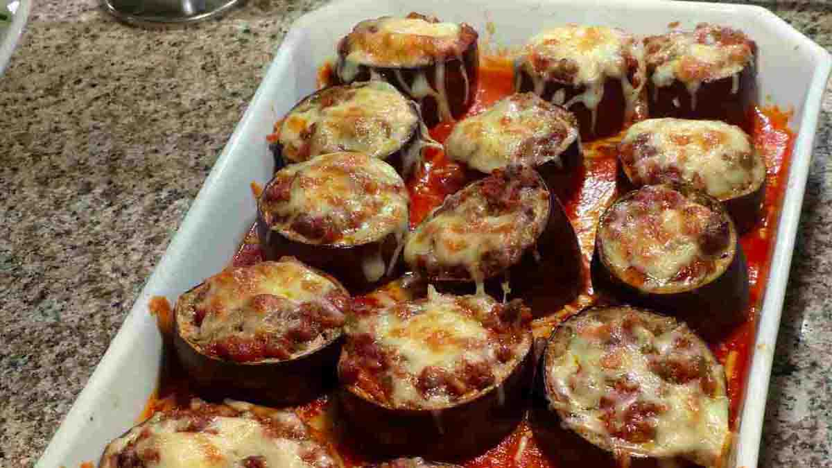 aubergines farcies filandreuses
