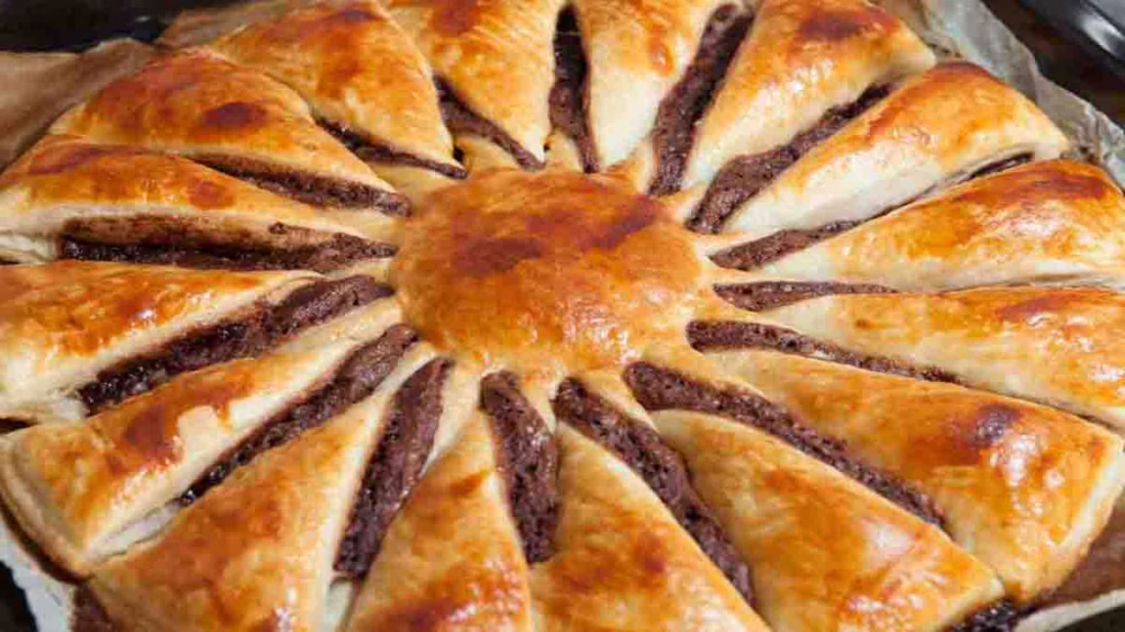 feuilleté au nutella super bon